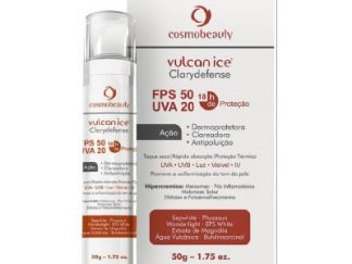 Vulcan Ice Clarydefense Protetor solar clareador