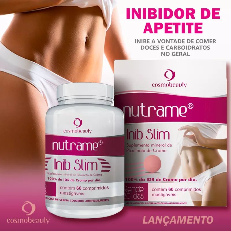 Nutrame Inib Slim Inibidor de Apetite