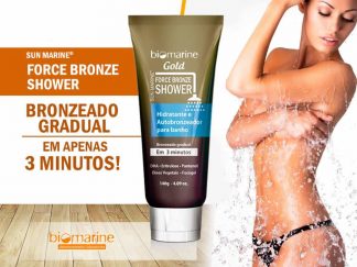 Force Bronze Shower Bronzeador para Banho