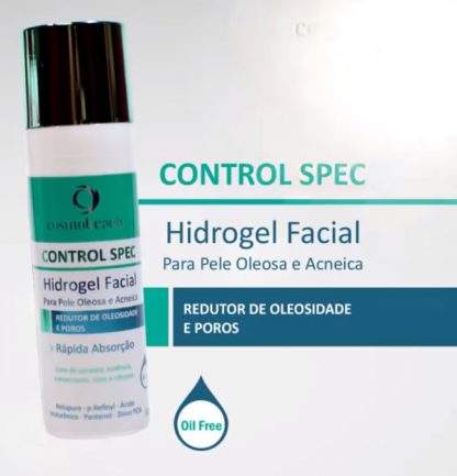 Control Spec - Gel Hidratante Reduz Oleosidade e Poros