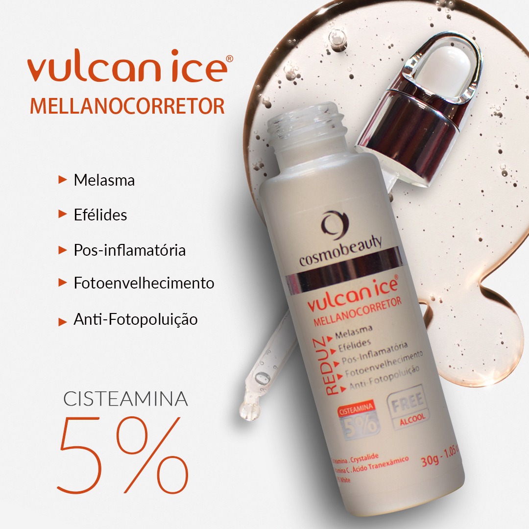 Vulcan Ice Mellanocorretor Sérum Clareador